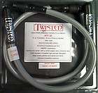 TWISTED 12mm SILVER SPARK PLUG WIRES HARLEY ROAD KING FLHR FLHRC 1994 