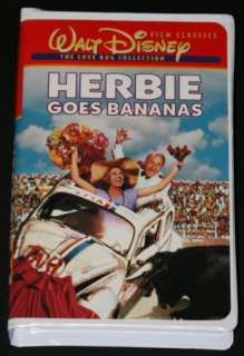 Disney Red Label Classic   Herbie Goes Bananas VHS 786936027297  