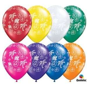    Tropical Fun Jewels Qualatex Balloons