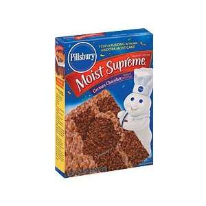 Pillsbury Moist Supreme Cake Mix, German Chocolate, 18.25 oz (Pack of 