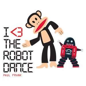  Paul Frank Julius I Love Robot Dance Wall Sticker Decal 