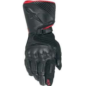   Waterproof Sports Bike Racing Motorcycle Gloves   Red/Black / Large