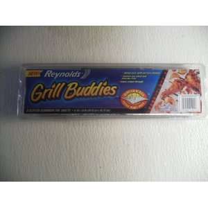   Grill Buddies 8 Slotted Aluminum Foil Sheets Patio, Lawn & Garden