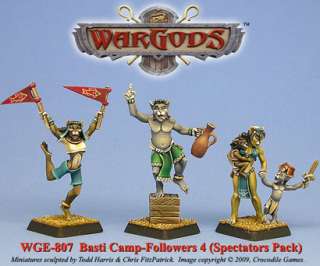 WGE807 BASTI CAMP FOLLOWERS #4 SPECTATORS   Wargods  