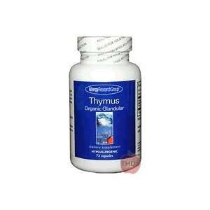    Allergy Research Group   Thymus Caps   75: Health & Personal Care