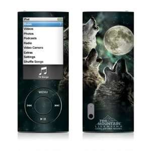  Three Wolf Moon Design Decal Sticker for Apple iPod Nano 