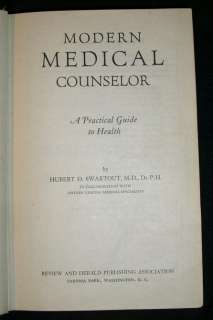Swartout   MODERN MEDICAL COUNSELOR   1943 HC Illustd  