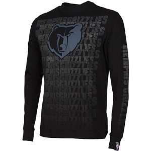  NBA Memphis Grizzlies Big Game Long Sleeve T Shirt   Black 