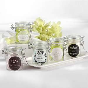  Personalized Glass Favor Jars: Health & Personal Care