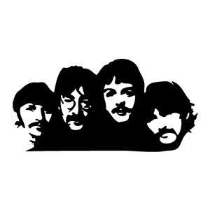 The Beatles Car Vinyl Decal Sticker  