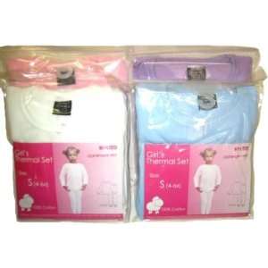  Girls Thermal Underware Sets Case Pack 48 Sports 