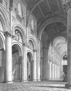 INTERIOR OF THE CATHEDRAL. (THE ORGAN SCREEN AND SEATS REMOVED)