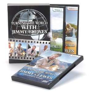    Turning the World with Jimmy Clewes Set of 3 DVD