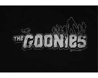 The Goonies Cast Vintage Style Logo Pullover Sweatshirt Hoodie  