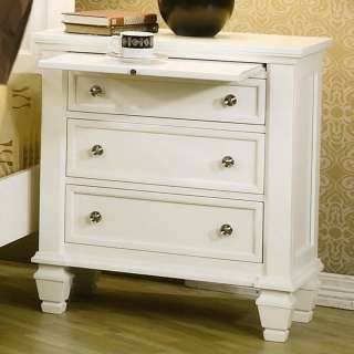 Beach Night Stand with 3 Drawers  