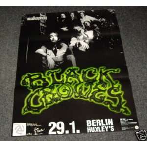  The Black Crowes German Tour Poster Berlin: Everything 