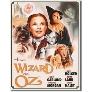 The Wizard of Oz Movie Group Color Tin Sign:  Home 