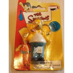  Simpsons Homer Simpson Squeezie Keychain: Everything Else