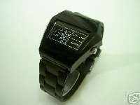 Jump Hour Lob Time Space Age Watch Brand New Black  
