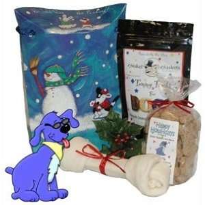  No Peeking Dog Holiday Gift : Basket Theme CONGRATULATIONS 