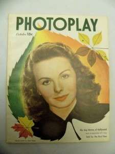 October 1948 Issue of PHOTOPLAY Magazine  