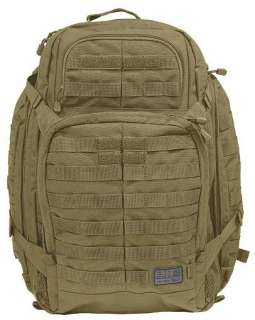 11 TACTICAL RUSH 72 HR BACKPACK 3 DAY RUCKSACK EARTH  