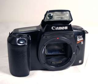   Canon EOS Rebel SII AF Film SLR body with built in flip up flash