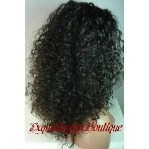  16 Water Wave Indian Remy Full Lace Wigs 