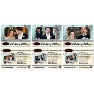  Twilight Breaking Dawn Wedding Album Promo 3 Card Set 