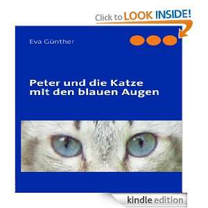 Peter und die Katze mit den blauen Augen (German Edition): Eva 