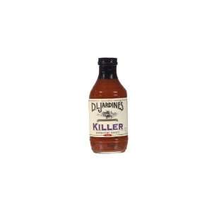Jardines Killer Hot Bbq Sauce (Economy Case Pack) 18 Oz Bottle (Pack 