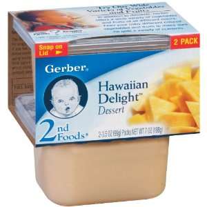 Gerber 2nd Foods Baby Foods Sitter Hawaiian Delight Spoonable 