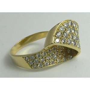  1.50tcw Luminous! Blinding Diamond & Yellow Gold Ring 