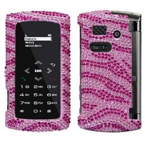   Case Cell Phone Protector for SANYO Incognito 6760 Bling Pink Zebra