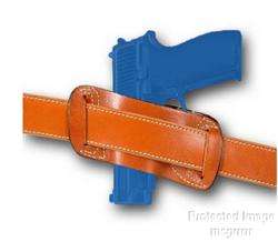Concealed Carry Leather Speed Holster fits Most Large Frame Semi Autos 