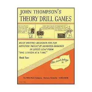 Willis Music John Thompsons Theory Drill Games Book 2:  