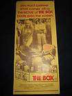 THE BOX original TV SERIES MOVIE FILM poster AUSTRALIAN