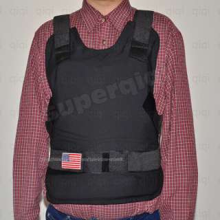 Kevlar® Bullet Proof Vest/jacket NIJ Level IIIA/3A XL  