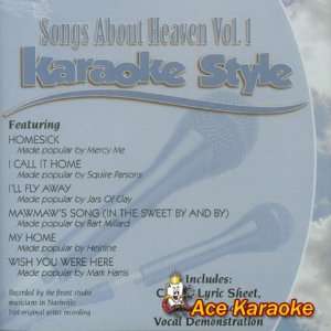  Daywind Karaoke Style CDG #3196   Songs About Heaven Vol.1 