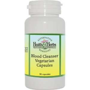 Alternative Health & Herbs Remedies Blood Cleanser Vegetarian Capsules 
