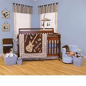  Rockstar 10 piece Crib Bedding Collection: Everything Else