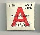Bulova Accutron NOS 218D Part #599 1 Hour Wheel Assy