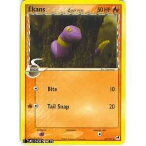  Ekans Delta (Pokemon   EX Dragon Frontiers   Ekans 