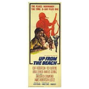  Up From The Beach Original Movie Poster, 14 x 36 (1965 