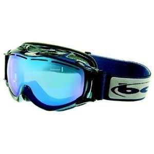  Bolle Scream Snowboard/Ski Goggles (Metal Blue/Aurora 
