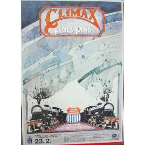  Climax Blues Band German Original Concert Poster 1976 