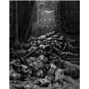  Window Cling Gustave Dore Crusades A Celestial Light