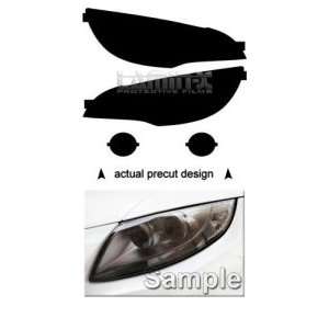 BMW X6 (2008, 2009, 2010, 2011) Headlight Vinyl Film Covers by LAMIN X 