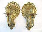 Andrea By Sadak Brass Wall Sconce Candle Holders Decorative