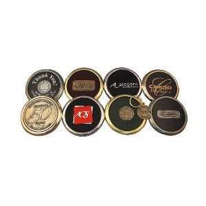  ZC0126Z    Boardroom Coaster with die struck medallion 